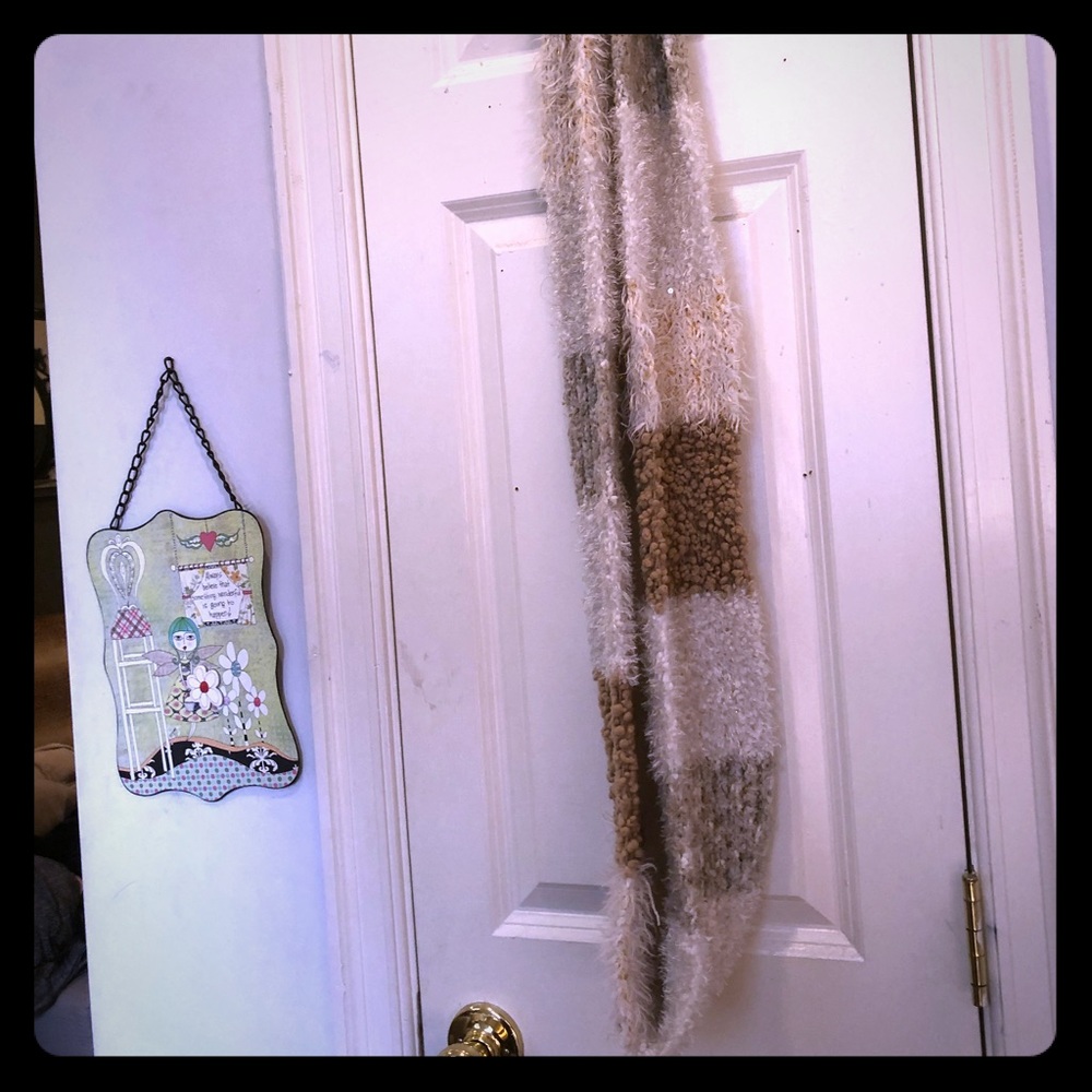Cozy trendy scarf